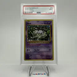 PSA 9 MINT 2016 Pokemon XY Evolutions Mew Holo Card 53/108 - Image 1