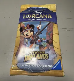 Disney Lorcana INTO THE INKLANDS Booster 1x Pack TCG-12 cards-New/Sealed - Image 5