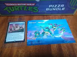 NYCC 2025 Magic The Gathering Unbreakable Formation TMNT Promo Card + Pizza Box - Image 5