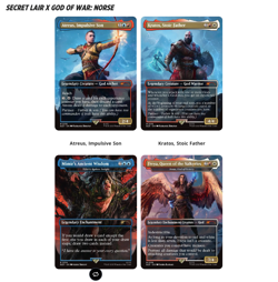 🔥 MTG Secret Lair Playstation PRESALE God of War: Norse SEE FEEDBACK🔥 - Image 1