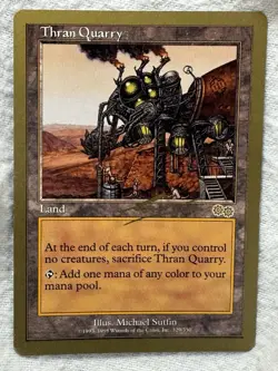 MTG - Thran Quarry - 2000 Nicolas Labarre World Champ - NM - Free Shipping! - Image 1