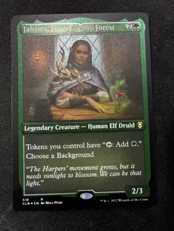 MTG - Jaheira, Friend of the Forest (Foil Etched) Battle for Baldur’s Gate - Image 1