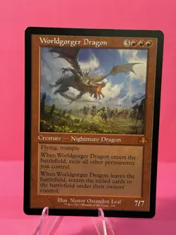Worldgorger Dragon (Retro Frame) Dominaria Remastered Regular - Image 1