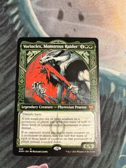Magic the Gathering Kaldheim Showcase Vorinclex, Monstrous Raider Mythic Rare - Image 1