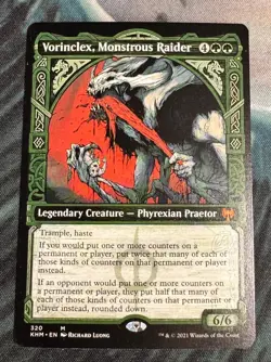 Magic the Gathering Kaldheim Showcase Vorinclex, Monstrous Raider Mythic Rare - Image 2