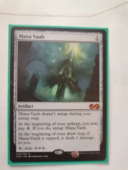 Mana Vault - NM/Mint -Magic The Gathering - MTG - Double Masters 2022 - Image 2