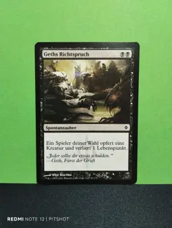 Geths Richtspruch / Geth's Verdict - MTG Magic - Image 1