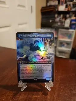 MTG Hydro-Man, Fluid Felon (33) | NM Foil | Spider-Man {SPM} - Image 1