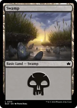 4x Swamp (0373) - Bloomburrow - Near Mint MTG Magic: the Gathering - Image 1