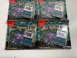 LOT OF 6 Pokemon Paldean Fates Tech Sticker Collection 3 Pack blister NEW SEALED - Image 4