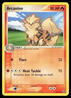 Arcanine 18/112 Rare Pokemon FireRed & LeafGreen MP - Image 1