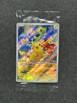 Pikachu #27 SEALED Pokemon TCG Black Star Promo Near Mint Paldea Evolved ETB 027 - Image 1