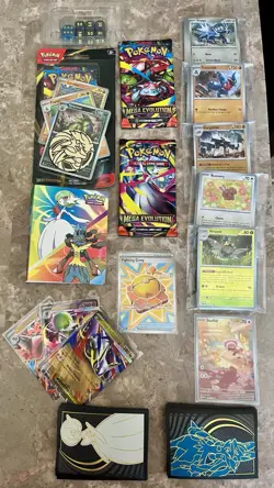 Pokemon Mega Evolution Lot- 3 Boosters, 100+ Mega Singles, Ex’s, IR & More! - Image 2