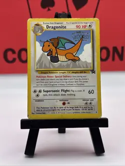 Dragonite Black Star Promo 5 1999 WB Pokemon The First Movie WOTC Vintage HP - Image 2