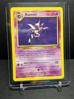 Haunter 21/62 Rare Pokemon 1999 Fossil - NM - Image 1