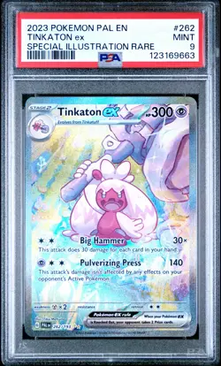 2023 POKEMON PAL EN-PALDEA EVOLVED SPECIAL ILLUSTRATION RARE TINKATON EX PSA 9 - Image 1
