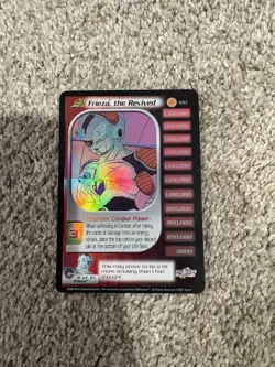 Dragon Ball Z Frieza, The Revived Foil Card - Image 1