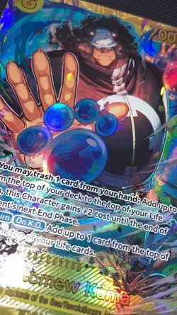 Bartholomew Kuma SECOP12-119 Legacy of the Master One Piece Card Game English - Image 3