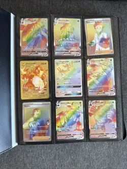 Lost Of Pokemon Cards Plus Binder - Image 1