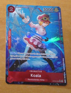 ONE PIECE ENGLISH CARD HOLO GAME CARTE KOALA OP05-006 ALT EN MINT - Image 1