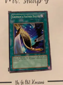 GRYPHON'S FEATHER DUSTER - IOC-091 ENGLISH Yu-Gi-Oh! CARD COMMON KONAMI - Image 2