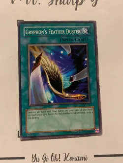 GRYPHON'S FEATHER DUSTER - IOC-091 ENGLISH Yu-Gi-Oh! CARD COMMON KONAMI - Image 3