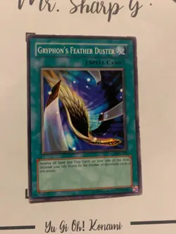 GRYPHON'S FEATHER DUSTER - IOC-091 ENGLISH Yu-Gi-Oh! CARD COMMON KONAMI - Image 4