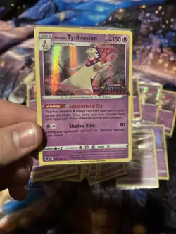Pokemon Astral Radiance Hisuian Typhlosion Stamped Sealed Promo 052/189 28 Cards - Image 2