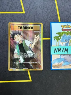 Pokemon Card Brock's Grit XY Evolutions Full Art 107/108 210 💎NM💎 - Image 1
