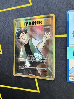 Pokemon Card Brock's Grit XY Evolutions Full Art 107/108 210 💎NM💎 - Image 4