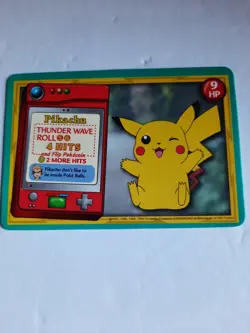 1999 Pokemon Trading Cards: Nintendo Creatures Adventure Game Pikachu - RARE 1E3 - Image 1