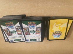 Pokemon TCG Code Cards Bulk Bundle 250 Mega evolutions + other sets - Image 1