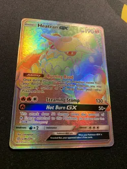 Heatran GX 238/236 MINT/NM -Rainbow Rare Pokemon Card- Unified Minds (1a) - Image 4