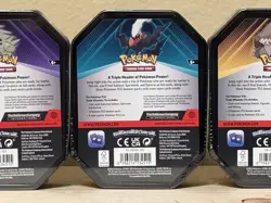 Pokemon TCG Sealed (Complete Collector Tin Set) 9 BOOSTER PACKS / 9 PROMO CARDS - Image 3