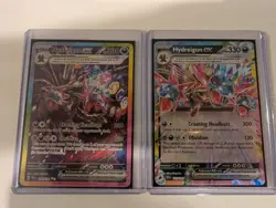 Hydreigon EX 240/191 & 119/191 - Pokemon TCG Surging Sparks Cards - NM - Image 1