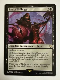 x1 Eye of Nidhogg R MTG Commander: Final Fantasy M/NM, English - Image 1