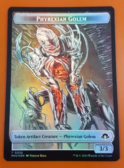 1x Eldrazi Spawn & Phyrexian Golem (0032) | FOIL TOKEN | Modern Horizons 3 | MTG - Image 2