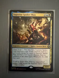 FOIL MTG Spider-Man R Superior Spider-Man #0155 MAGIC THE GATHERING - Image 1