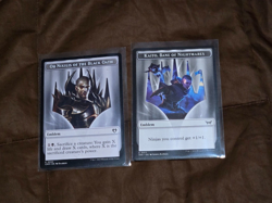 MTG EMBLEM x2 Kaito Bane of Nightmares/Ob Nixilis of the Black Oath - Image 1