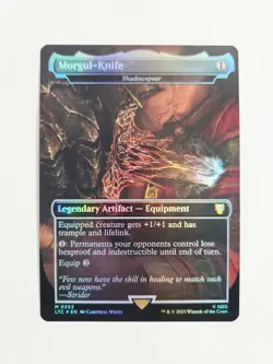 Morgul-Knife - Shadowspear FOIL - Commander: the Lord of the Rings - Image 1