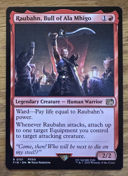 MTG Final Fantasy, Raubahn, Bull of Ala Mhigo - Image 1