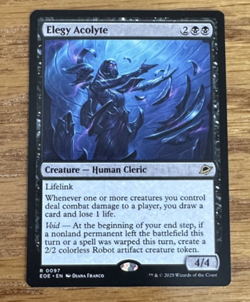 MTG Edge of Eternities, Elegy Acolyte - Image 1