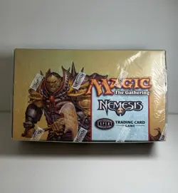 MTG MAGIC THE GATHERING NEMESIS ENGLISH BOOSTER BOX FACTORY SEALED! MINTY! - Image 1