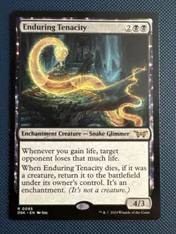 MTG Enduring Tenacity - Duskmourn: House of Horror (DSK) NM - Image 1