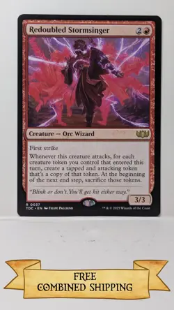 Redoubled Stormsinger Commander: Tarkir: Dragonstorm Regular - Image 1