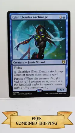 Glen Elendra Archmage Commander: Wilds of Eldraine Regular - Image 1