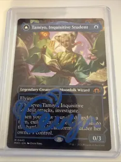 MTG Tamiyo, Inquisitive Student MH3 0443 M NM Regular Borderless Mythic - Image 1