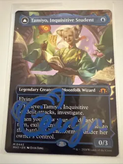 MTG Tamiyo, Inquisitive Student MH3 0443 M NM Regular Borderless Mythic - Image 3