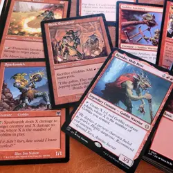 Magic Whole COMMANDER Deck MTG - Krenko Mob Boss Red GOBLINS Token Doubler Rare - Image 1
