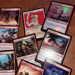 Magic Whole COMMANDER Deck MTG - Krenko Mob Boss Red GOBLINS Token Doubler Rare - Image 5